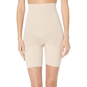 Spanx Higher Power High Rise Waist Shapewear Tummy Control Shorts Size XL